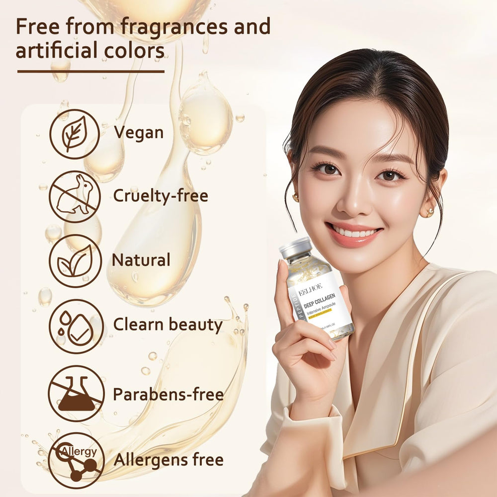 Silk Peptide Intensive Lifting Ampoule packaging showing elasticity theme.