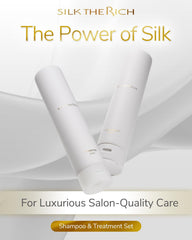 SILK THE RICH conditioner bottle closeup showcasing ceramides for hydration.