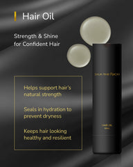 Ends appear smoother after applying SILK THE RICH hair oil.