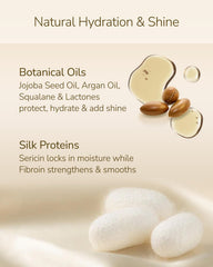 SILK THE RICH silky finish delivers a glossy, polished look.