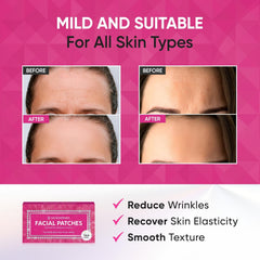 SILKDERMIS packaging highlighting wrinkle patches for convenient use.