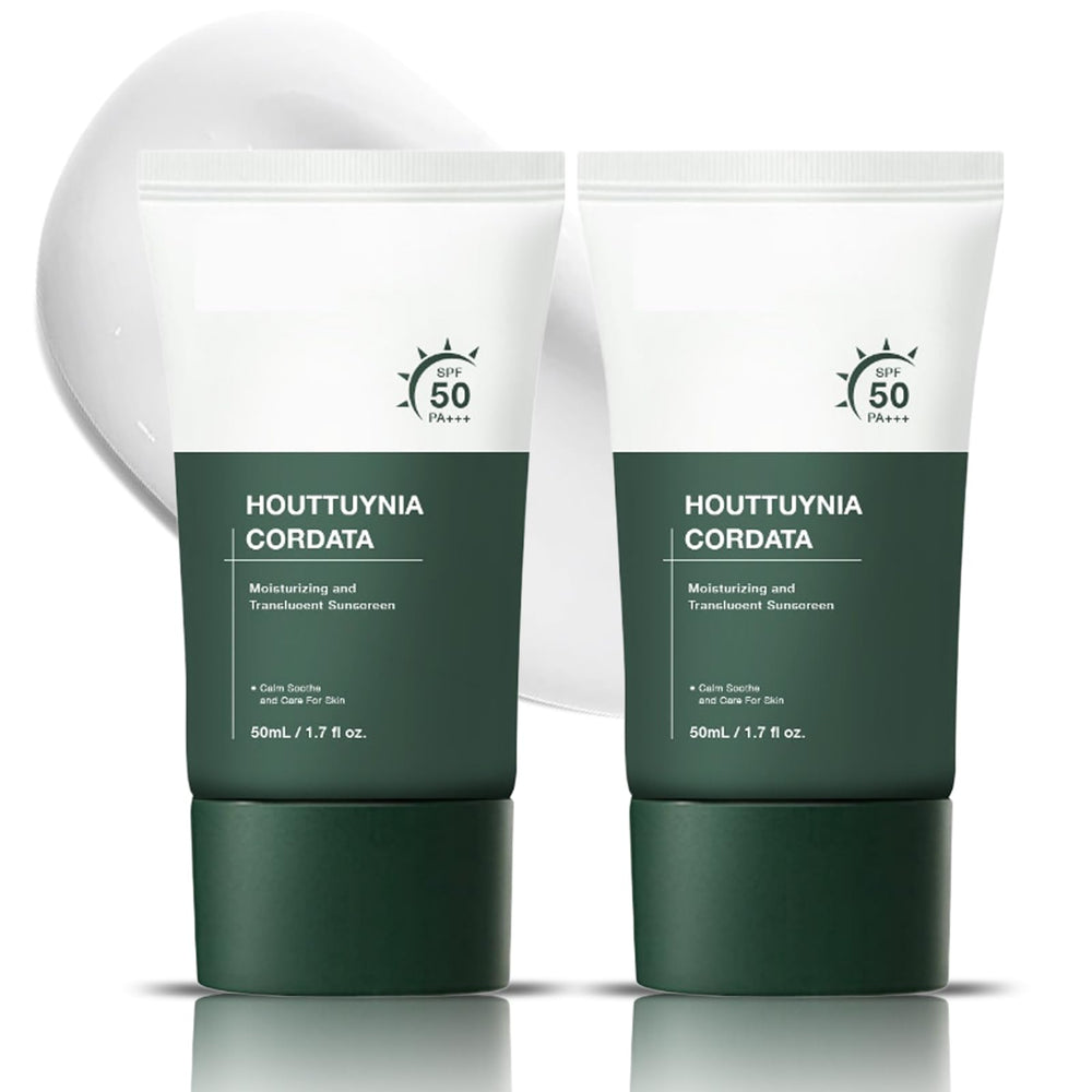Silky Moisture Sunscreen bottle shows hydrating daily protection with a light finish