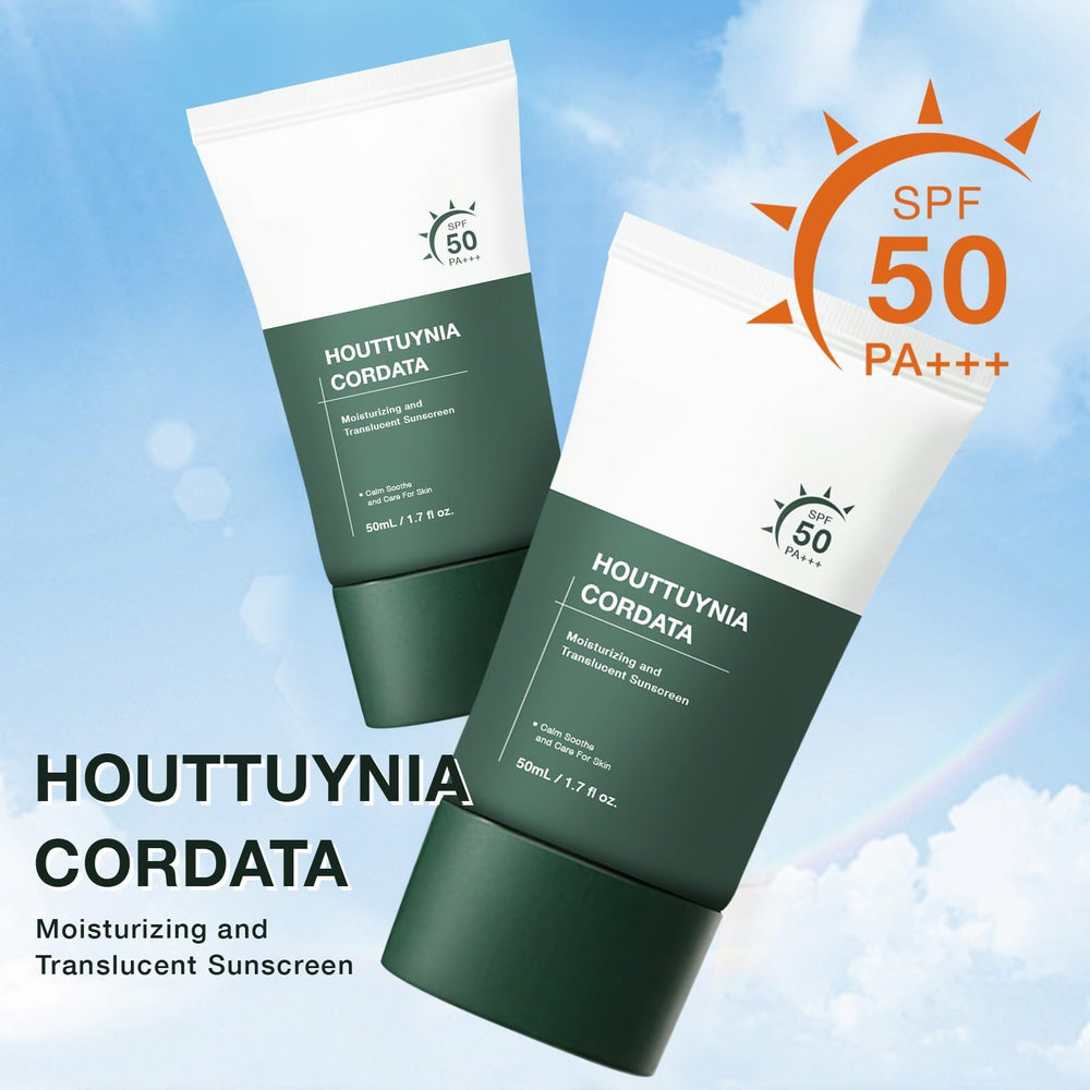 Silky Moisture Sunscreen cream texture on skin delivers cooling feel