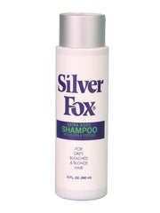 Silver Fox Extra Body Shampoo bottle with rich foam for refreshing cleanse.