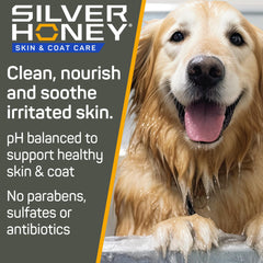 Silver Honey Manuka honey gentle cleanse for skin loving shampoo.