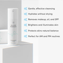 Silver Mirror Everyday Cream Cleanser marshmallow root close-up calms skin