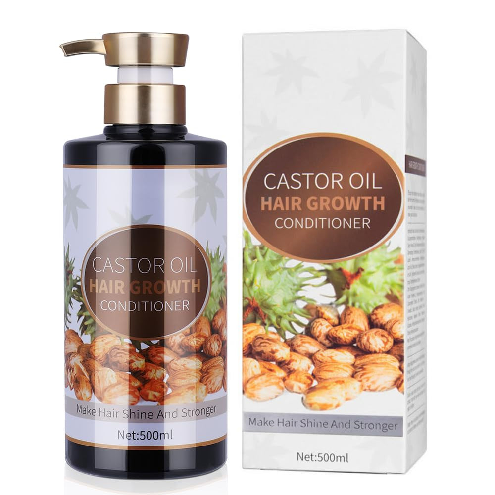Silvercell Castor Oil Conditioner shine enhances vibrant, healthy-looking hair