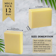 Natural ingredients label highlights toxin-free formulation in Simple Scents Australia soap.