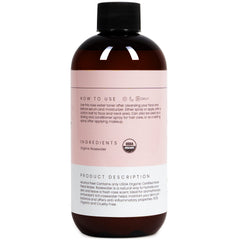 Simplified Skin Rose Water Spray hair mist for revitalizing shine and softness.