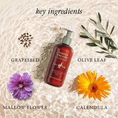 SIMPLY ORGANIC Calendula visual highlights soothing, nutrient-rich extracts for nourished hair.