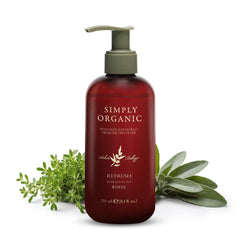 SIMPLY ORGANIC Hair Detox bottle – clarifying formula for refreshed scalp and hair.