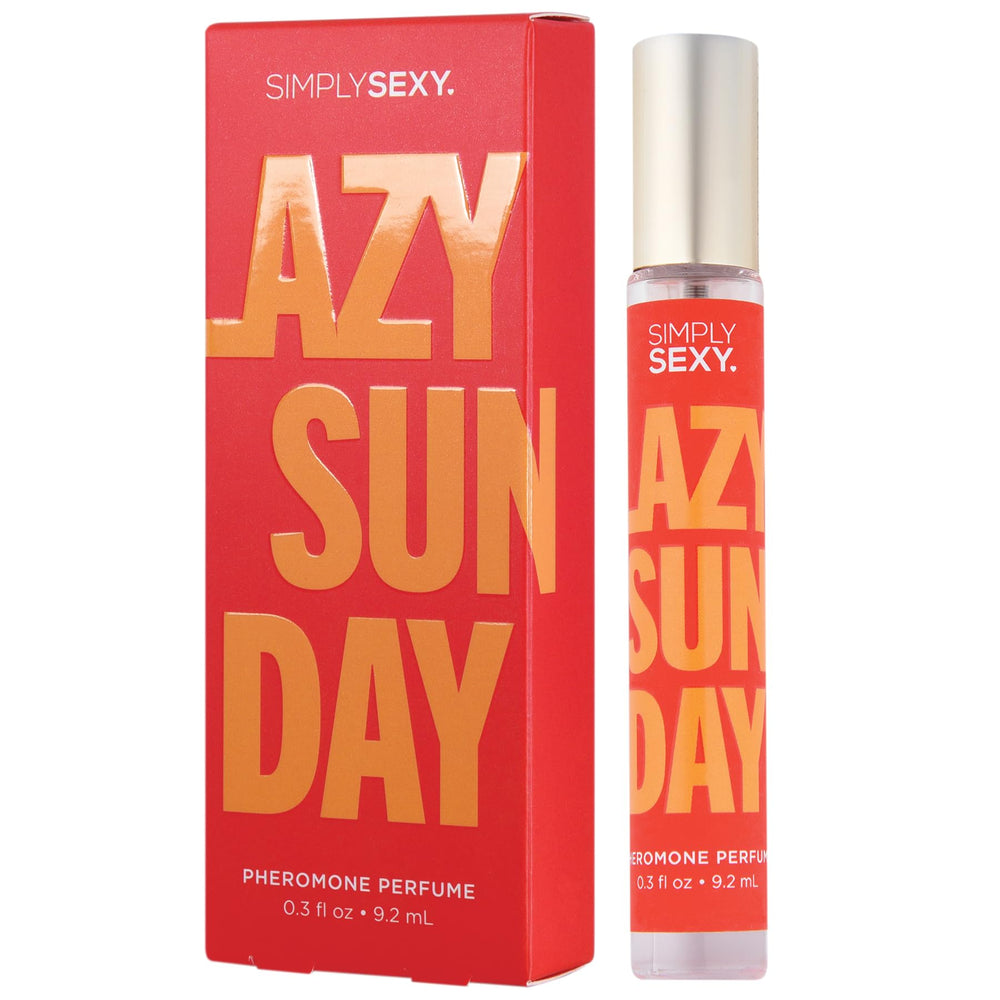 SIMPLY SEXY Affirmations Lazy Sunday bottle image with bright citrus notes for a sunny mood