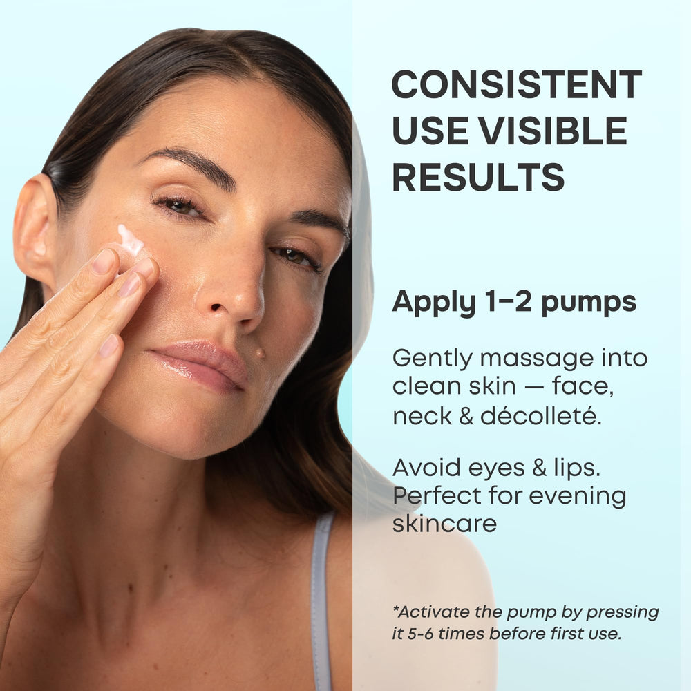 SimplyVital hyaluronic acid serum close-up with lightweight, fast-absorbing texture.