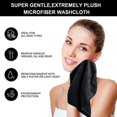 SINLAND microfiber face cloth odor-free after drying for a fresh routine.