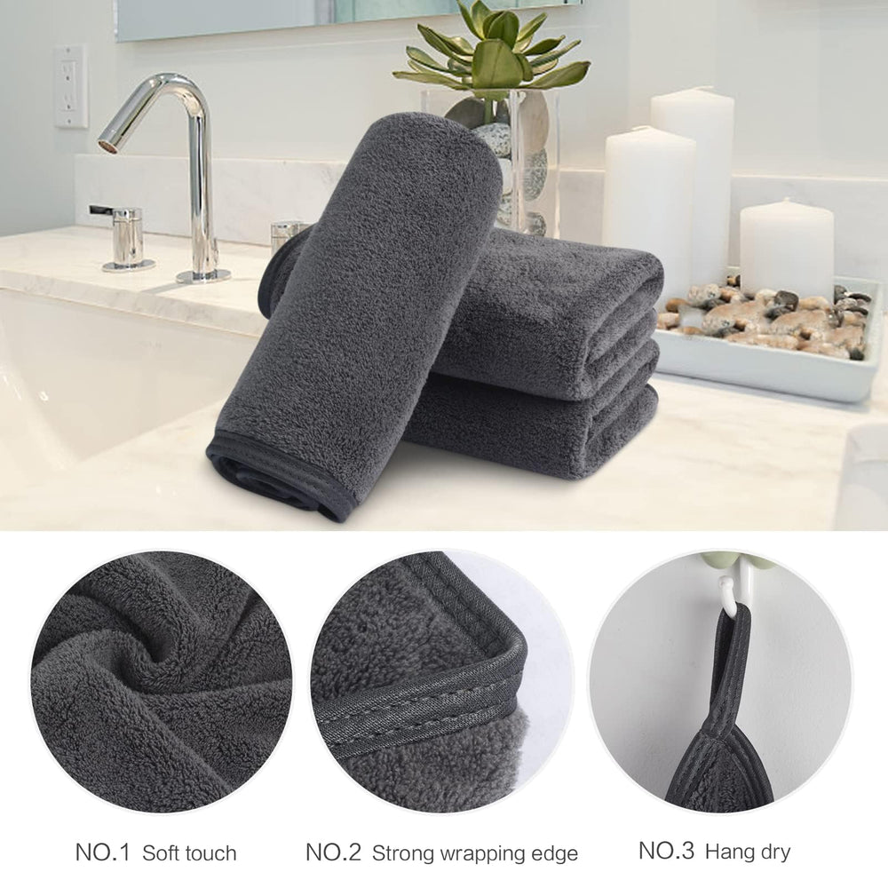 SINLAND multi-purpose towels suit home, gym, and travel for cleansing and skincare on the go.