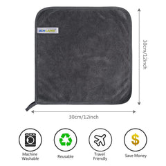 SINLAND soft microfiber face towel offers a gentle touch for sensitive skin and daily routines.