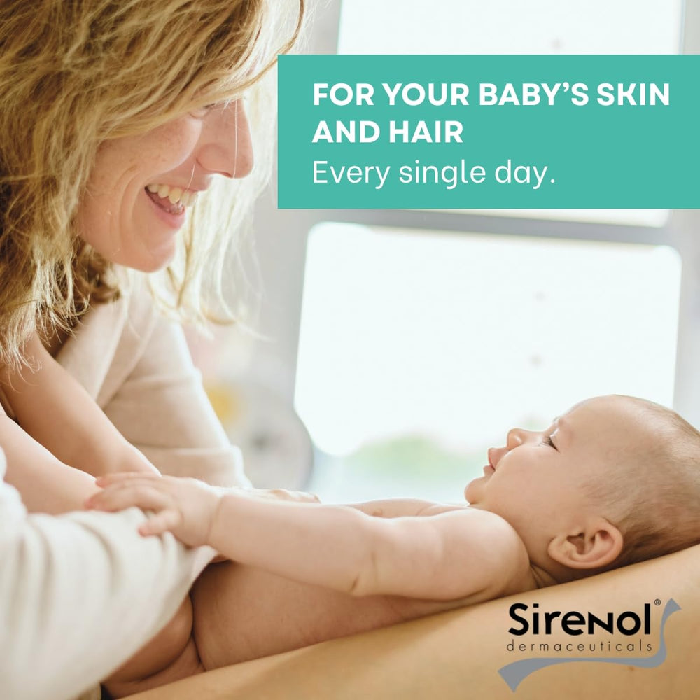 Sirenol baby bath time setup ready for gentle cleansing and cuddles.