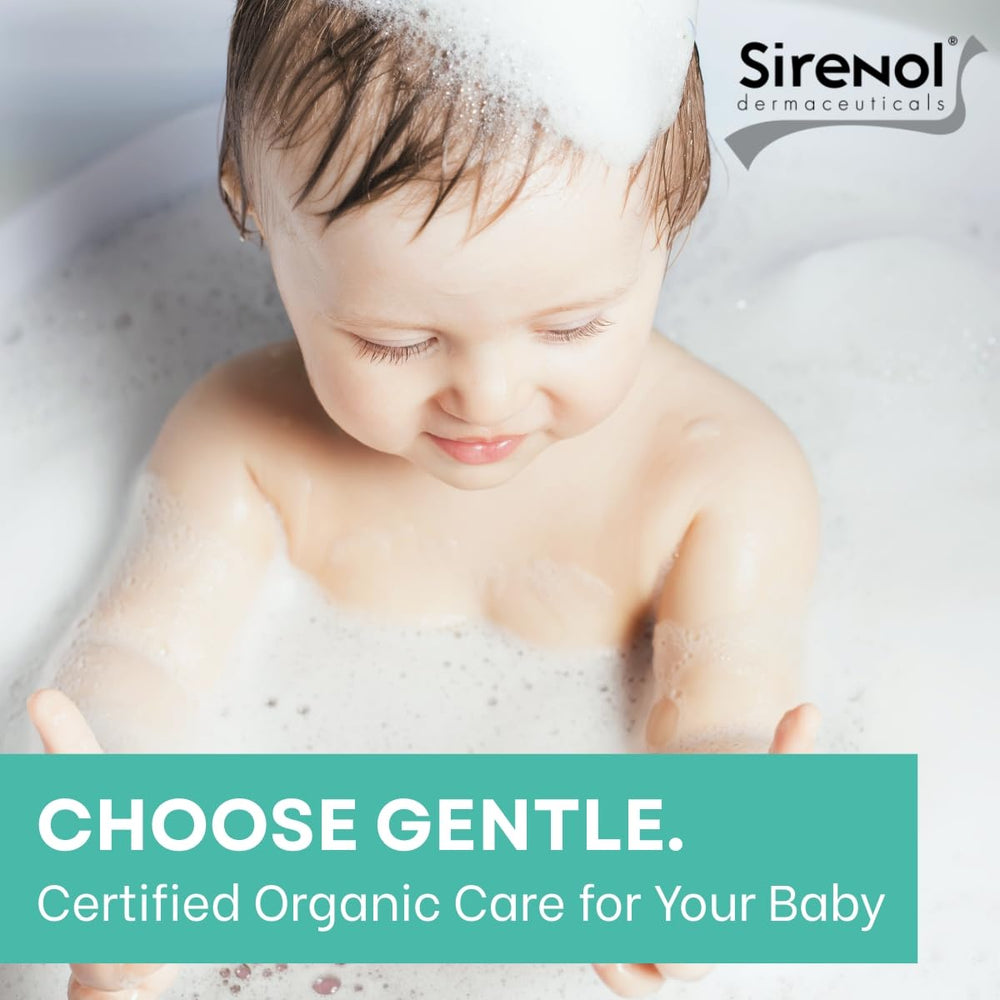 Sirenol detangled soft hair after washing showing smooth strands.