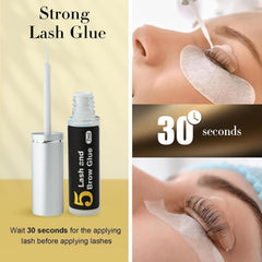 Siripine Eyelash Lift Kit setting lotion bottle featured for durable curl hold.