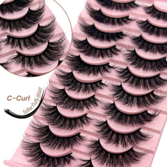 SISIYDY plant-fiber lashes deliver lightweight, fluffy volume.