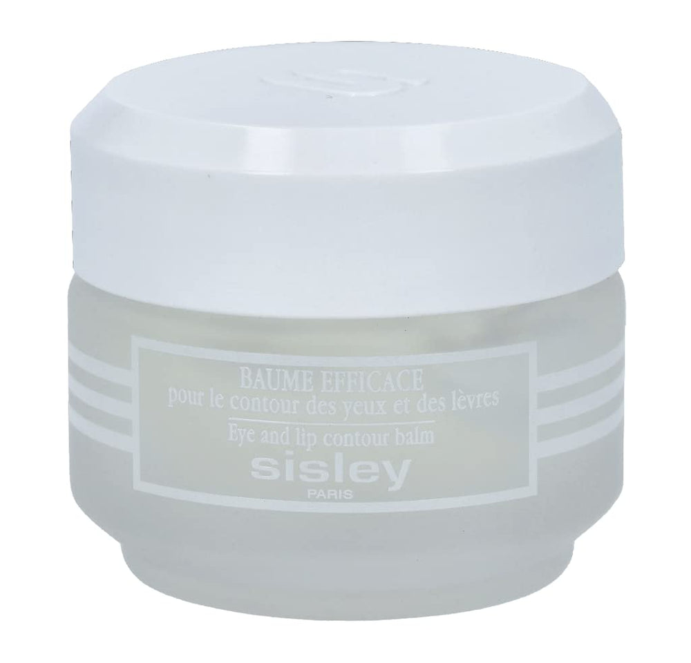 Close-up texture of Sisley balm highlighting decongesting hydration for delicate eye area