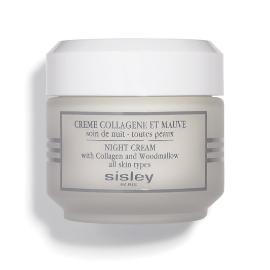 Sisley Paris night cream in a jar for overnight skin firming.