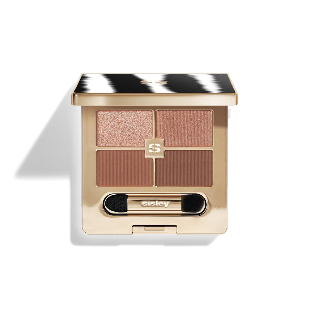 Sisley Paris Phyto-Eye Palette Bois de Rose front close-up showing rich pigments