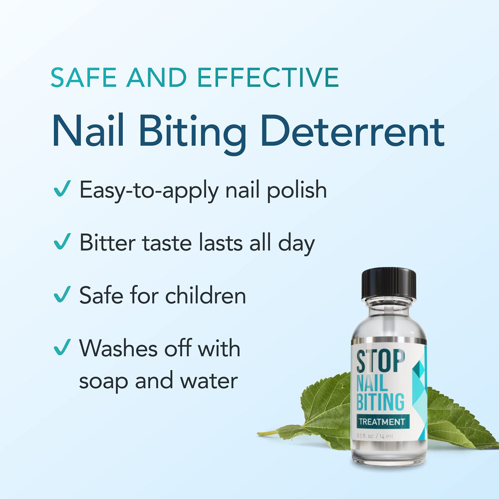 SISQUOC Stop Nail Biting suitable for daily wear on nails.