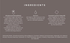 SJOLIE Rapid Spray Tan violet base helps prevent orange tint for natural results
