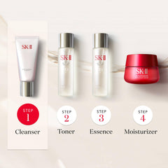 SK-II Foaming Cleanser supports a routine inspired by J-Beauty traditions.