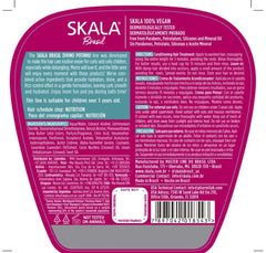 SKALA Divine Little Curls 2-in-1 Treatment Cream packaging close-up showing detangling ease.