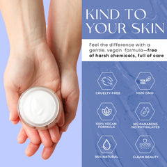 Skin 2.0 packaging displays dermatologist-tested badge for trusted skincare.