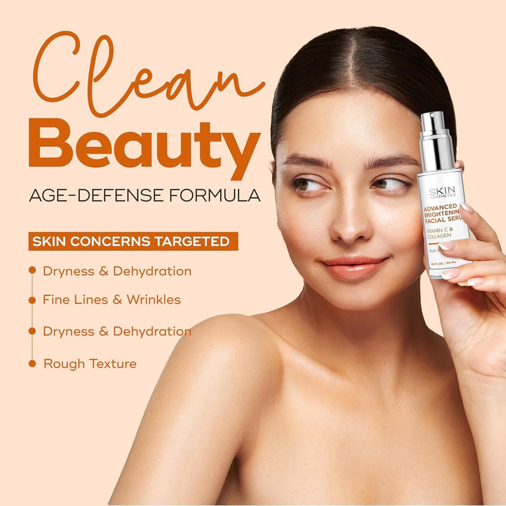 Skin Aesthetics daily routine with set compatible with SPF by day