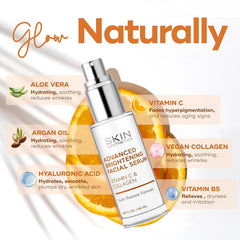 Skin Aesthetics Serum and Moisturizer pump-dispense for easy application