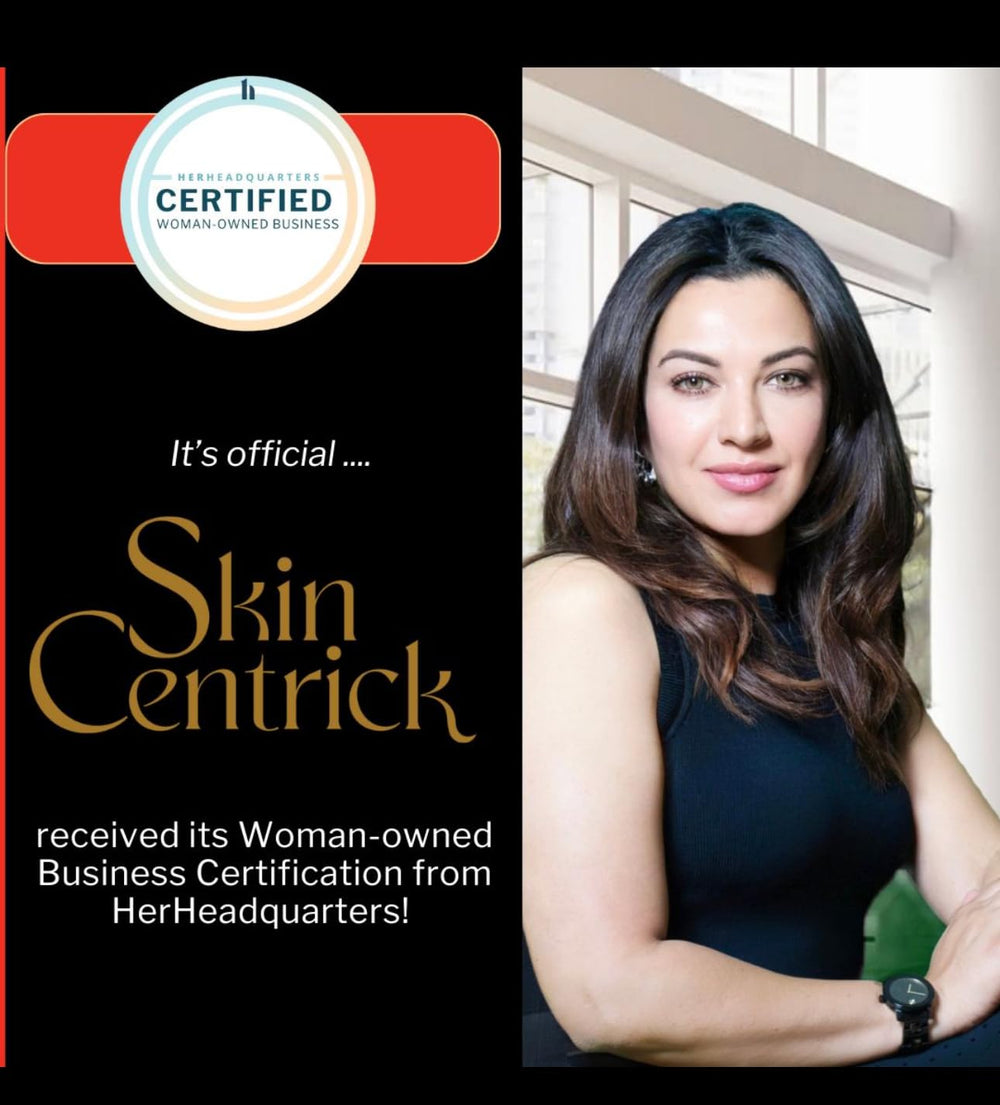 All-skin-types friendly Skin Centrick Snail Mucin Serum in use.