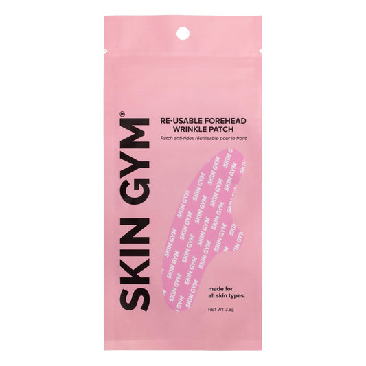 SKIN GYM forehead mask close-up with flexible silicone for a comfortable fit.