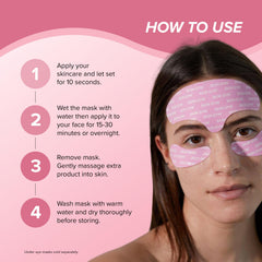 SKIN GYM forehead mask on the forehead demonstrating secure fit.