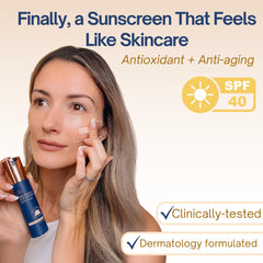 SRILabs sunscreen pump in action for easy daily application.
