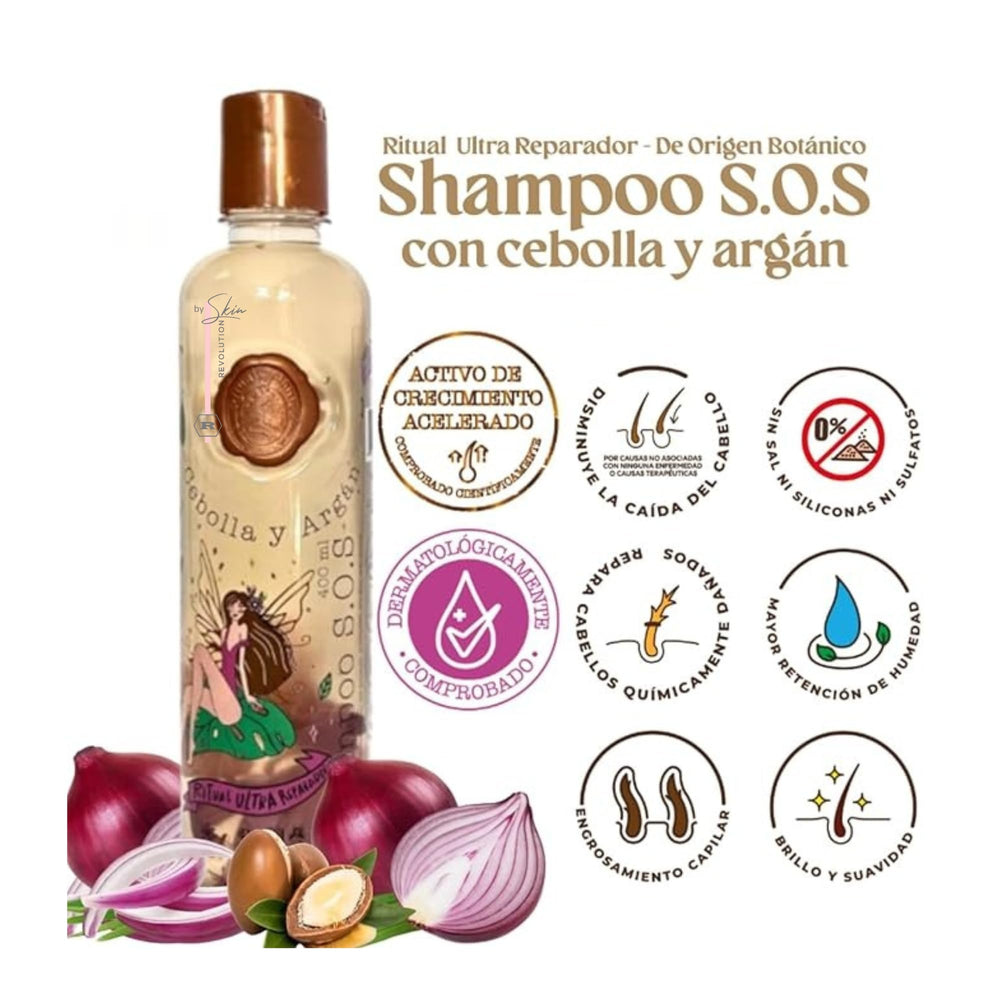 Skin Revolution Ritual Botanico 4-piece kit for complete hair care