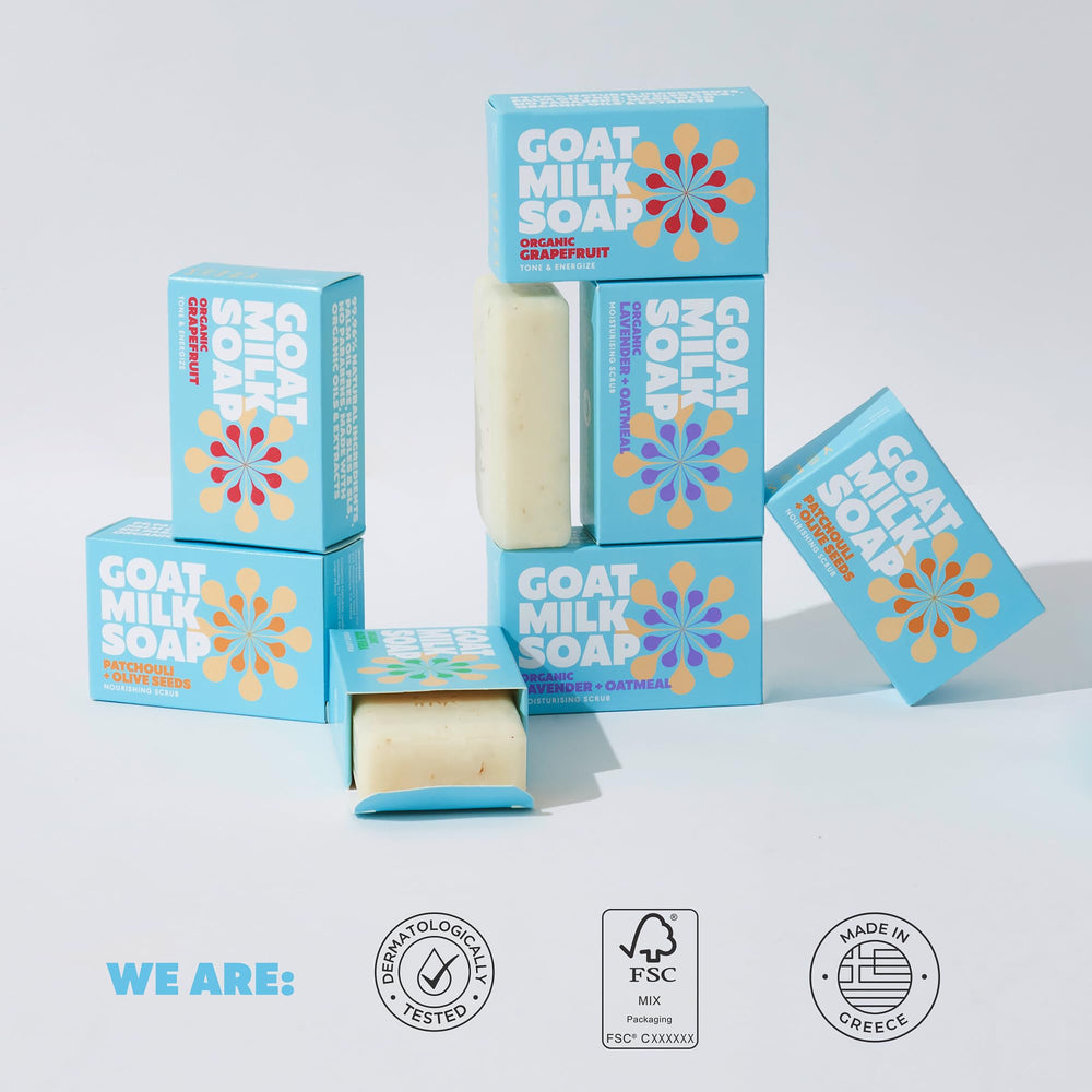 Skin Said Yes coconut oil-based lather goat milk soap for nourishment