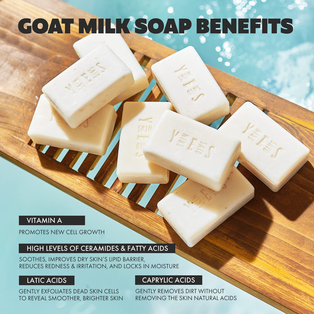 Skin Said Yes grapefruit scent goat milk soap for a refreshing cleanse