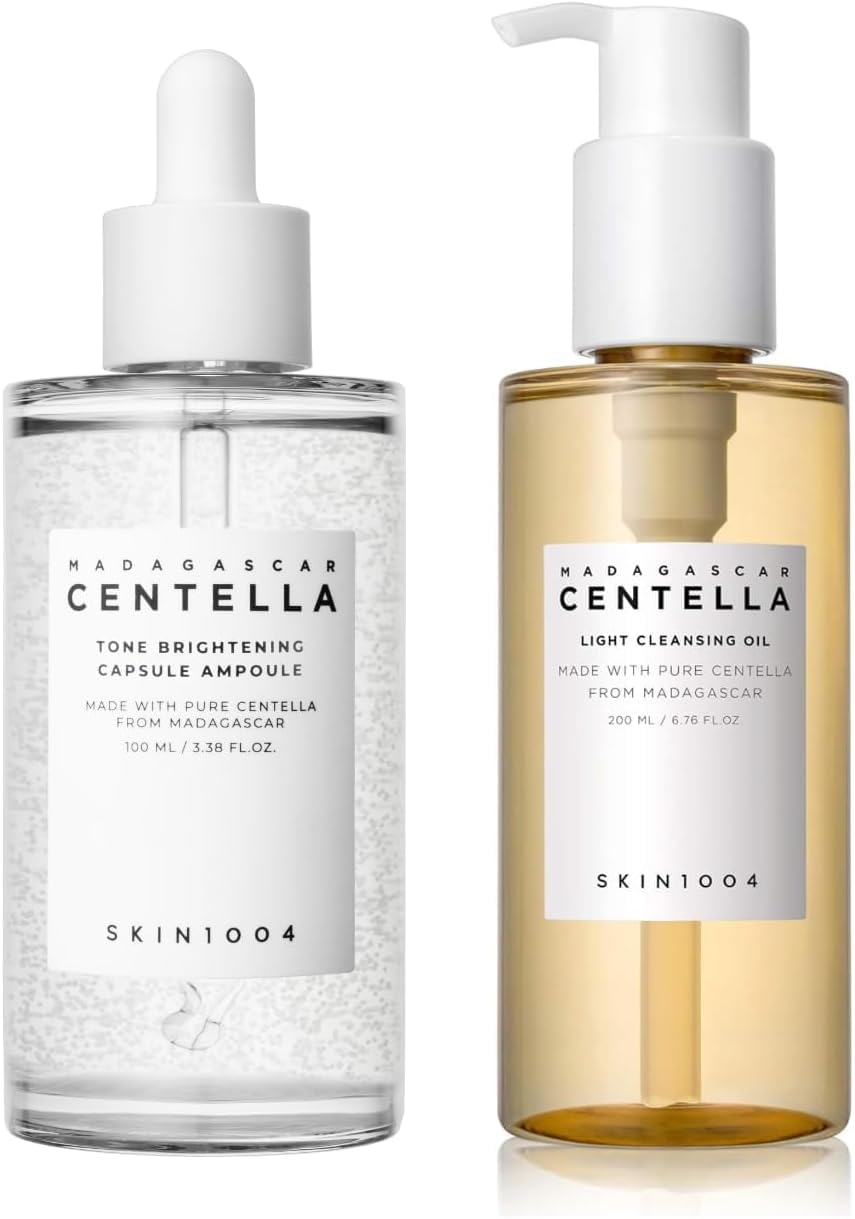 SKIN1004 Madagascar Centella Capsule Ampoule bottle highlights glow-boosting formula for radiant skin