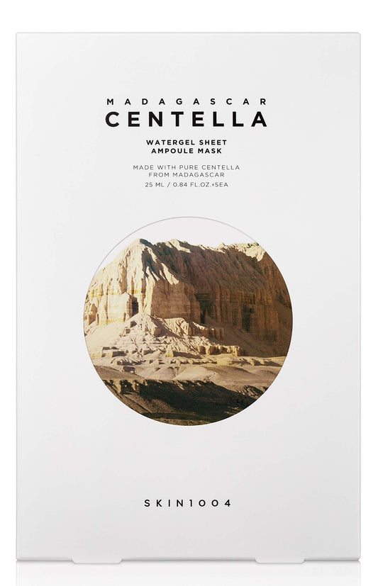 SKIN1004 Madagascar Centella Watergel mask sheet delivers refreshing hydration.