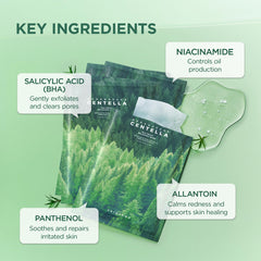 SKIN1004 Tea-Trica Relaxing Mask sheet-mask delivers quick, focused pore care