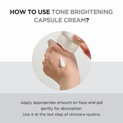 Fragrance-free formula of SKIN1004 Tone Glowing Capsule Cream for sensitive skin