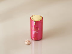 Applied on cheek to blur imperfections softly