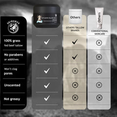 SKINARVE Wrinkle Defense Balm masculine packaging on shelf