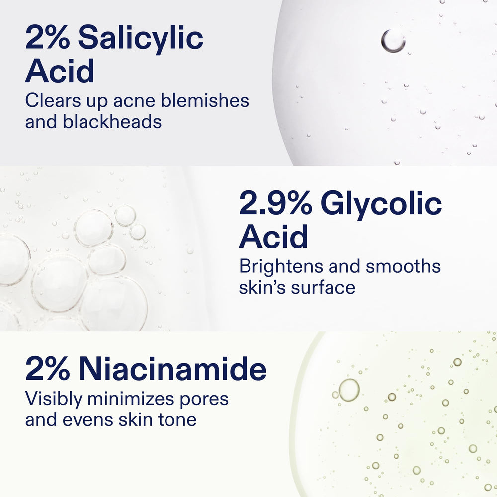 Skinfix cleanse aiding pore refinement and oil control.