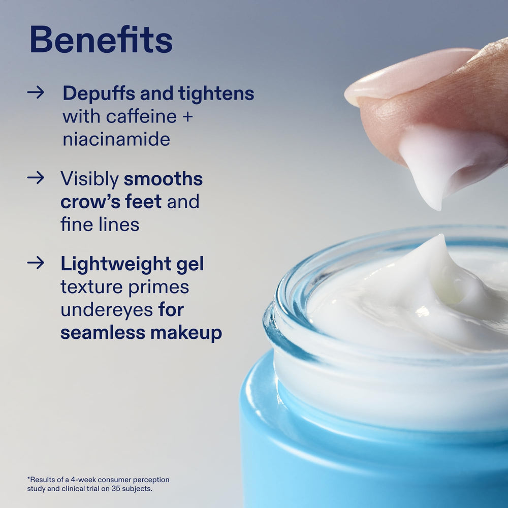 Skinfix niacinamide supports even tone and visible pore minimization around the eyes.