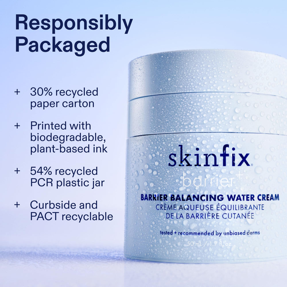Skinfix Collection on shelf suggests simple daily routine